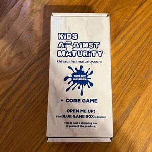 Kids against maturity game